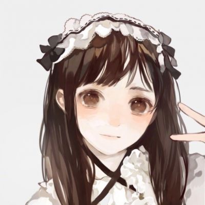 Collection of hand-painted anime girls high-definition girls avatars, two-dimensional cartoons, beautiful and cute WeChat avatars
