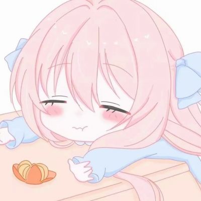 Cute pink and beautiful anime avatar XNUMXD picture Cute, smart and beautiful cartoon female head