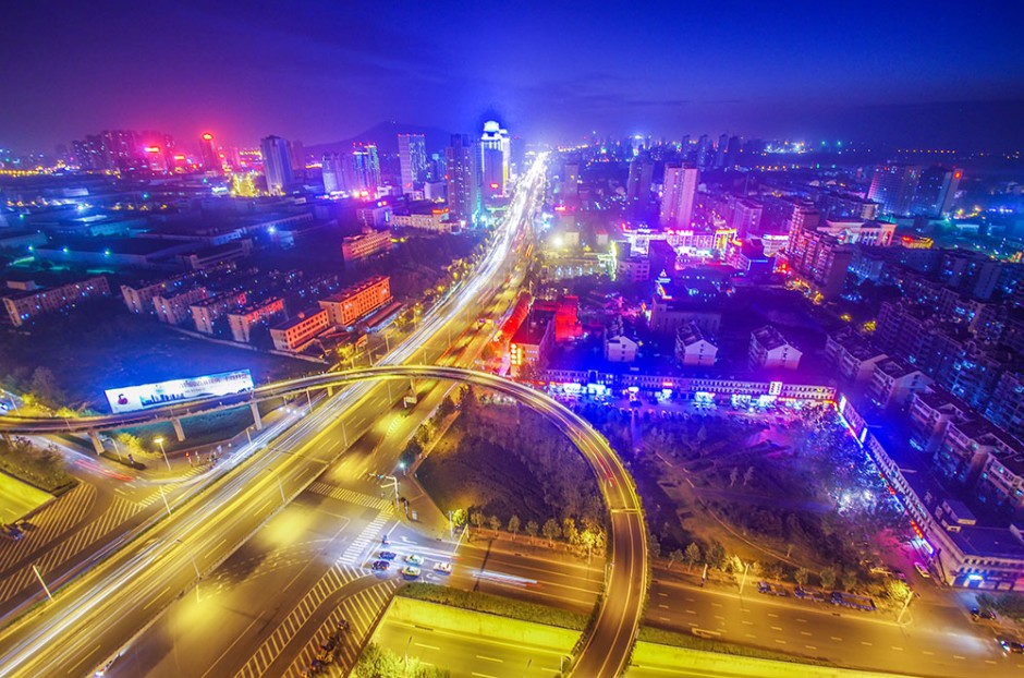 合肥夜风景图片高清大图