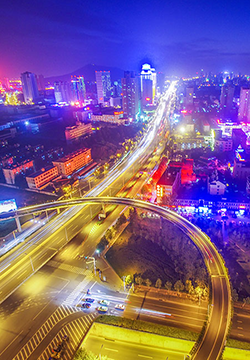 Hefei night scenery picture HD large picture