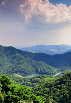 Pictures of Guangzhou Baiyun Mountain Scenic Area in July summer