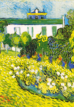 Van Gogh oil painting landscape picture material