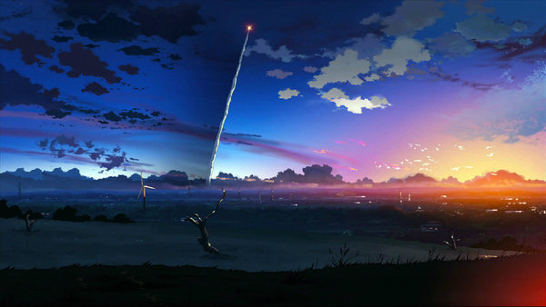 Anime beautiful scenery pictures HD
