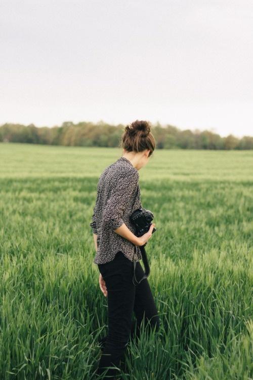 Beautiful picture of girl's back