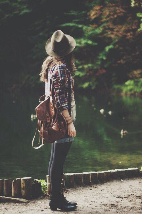 Beautiful picture of girl's back