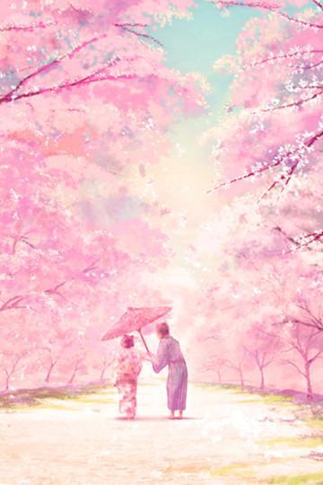 Appreciation of the beautiful artistic conception of cherry blossom pictures