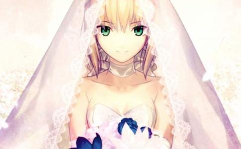 Aesthetic picture cartoon wearing a wedding dress. If you see me, or if you dont see me, I will be there, neither sad nor happy. You will read it.