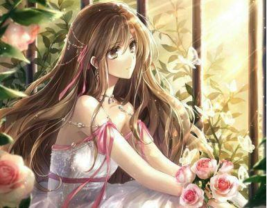 Fantasy anime avatars and beautiful pictures walking on the road of love
