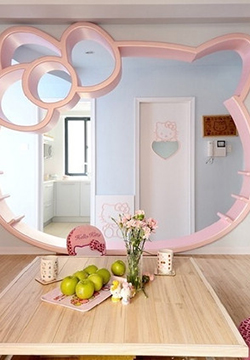 Nice pink girls bedroom pictures