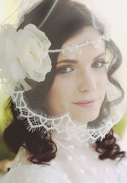 Beautiful pictures of young fresh beauties wearing wedding dresses