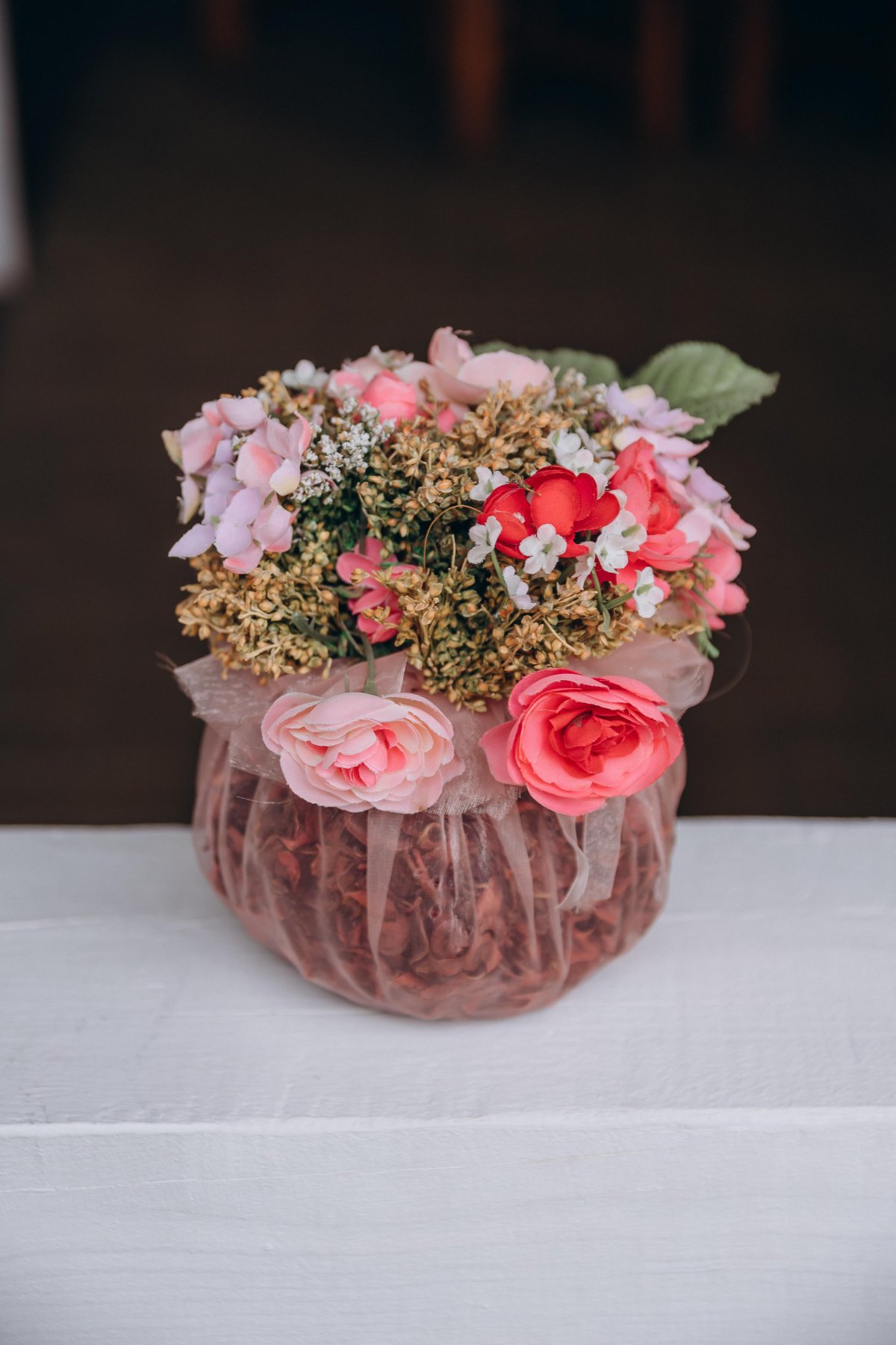Handmade flower arrangement pictures